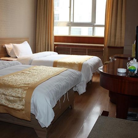 Qingdao Hongyun Jiahe Business Hotel Exteriör bild