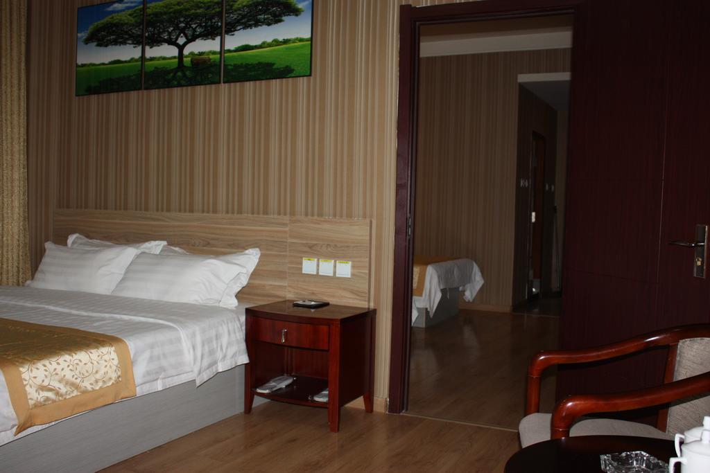 Qingdao Hongyun Jiahe Business Hotel Exteriör bild
