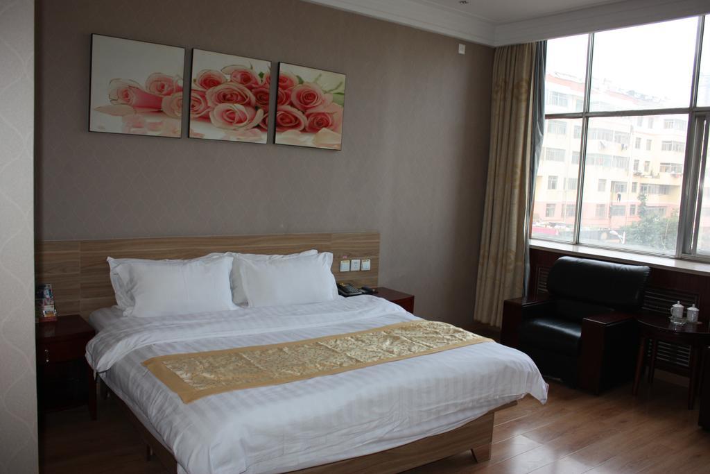 Qingdao Hongyun Jiahe Business Hotel Exteriör bild